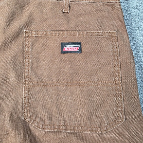 Dickies Other - Dickies Carpenter Pants Mens 36x32 Brown Duck Cotton Canvas Work Dungarees Wear